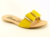 Rasteira Amarelo Ouro